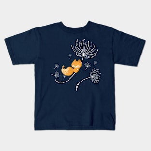 Floating Fox Kids T-Shirt